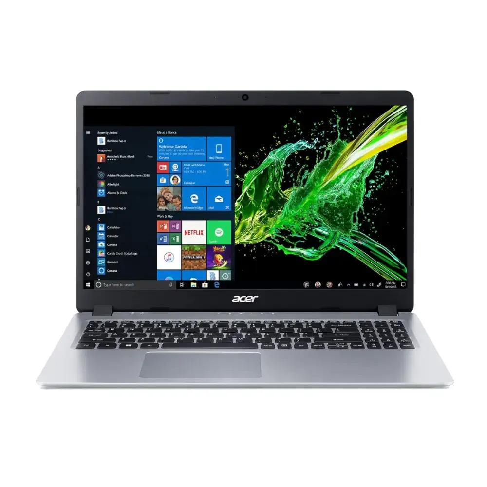 Notebook Acer Aspire 5 A515-43-R19L – 15.6” Full HD, AMD Ryzen 3 3200U, 4GB RAM, 128GB SSD- Plata