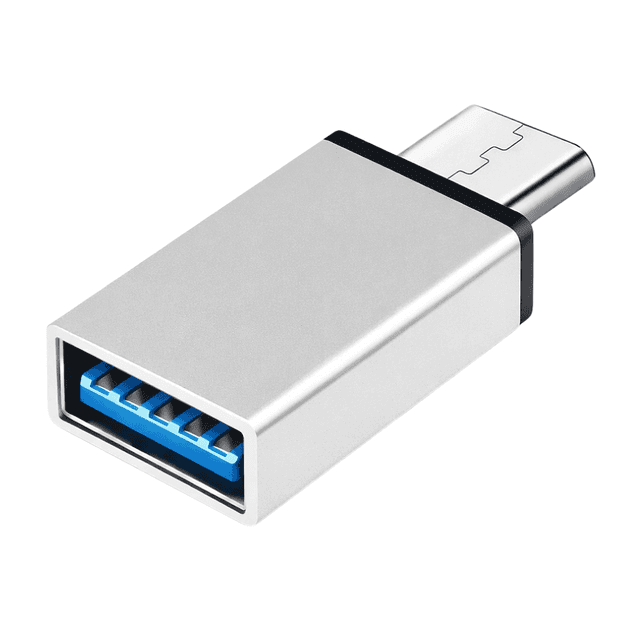 Adaptador USB-C/ USB-A de Metal OTG Luo LU-2002