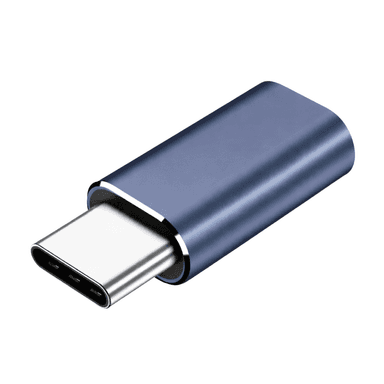 Adaptador V8 para Iphone de metal USB-C/Lighting