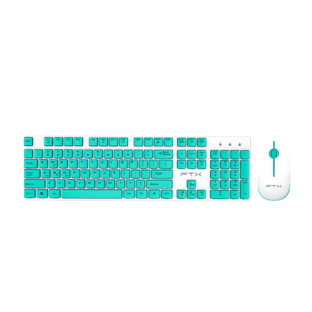  Kit Teclado WIR FTXGK600 Español – Blanco / Verde