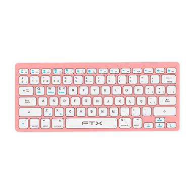 Teclado FTXB1000 Ultra Slim Inalámbrico – Rosa (Español)
