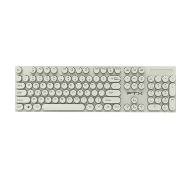 Teclado USB Español FTXK22 – Blanco