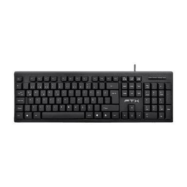 Teclado FTXK4 Español USB - Negro 