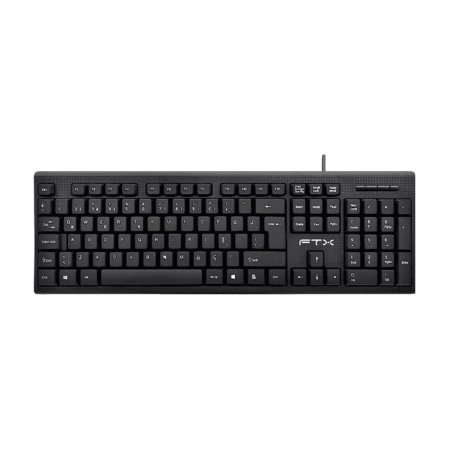 Teclado FTXK4 Español USB - Negro 