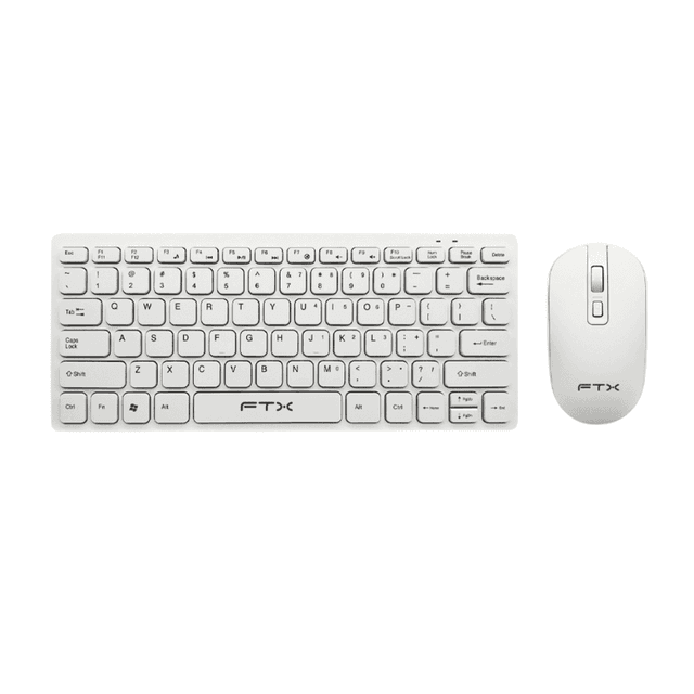 Kit Teclado WIR FTXGK03 Español – Blanco / Rosa