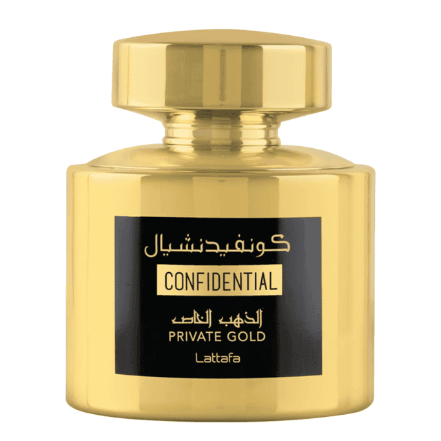 Lattafa Confidential Private Gold Eau de Parfum – 100ML