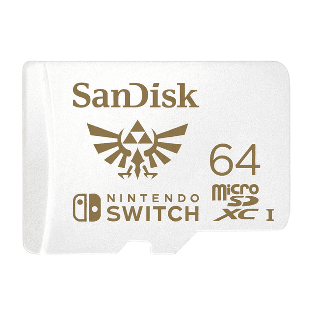 Micro SD Nintendo Switch 64GB/100MBS Sandick 