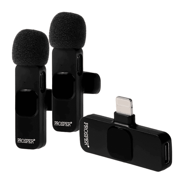 Micrófono Inalámbrico para Celular Prosper P-6114 con Lightning