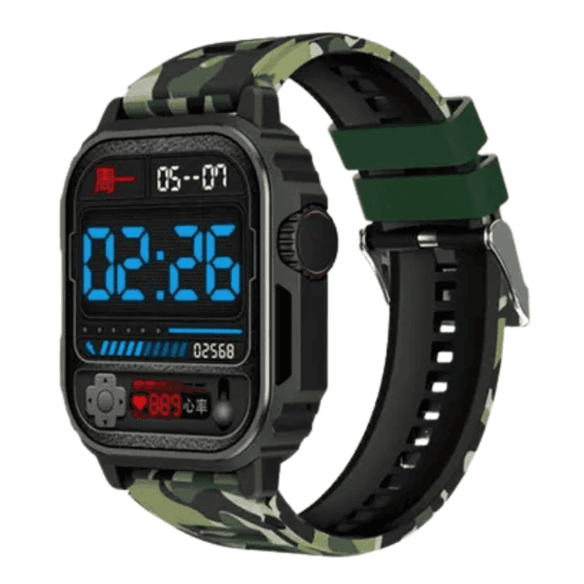 Reloj Smartwatch Blulory SV Watch - Camuflado/Negro
