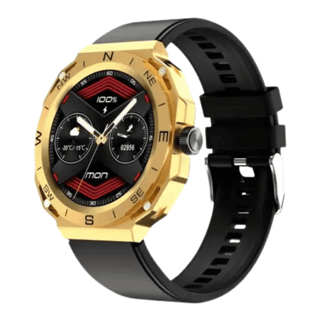 Reloj Smartwatch Blulory RT - Gold/Brown