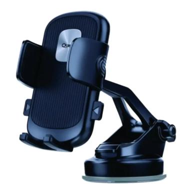 Soporte Universal de Celular Quanta QTSCA60 para Tablero de Auto FlexSecure