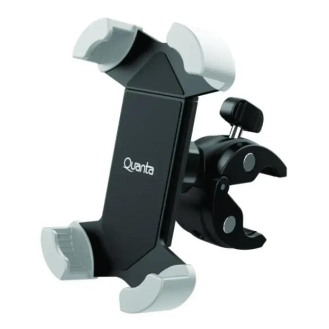 Soporte Universal de Celular Quanta QTSCB30 para Manubrio de Bicicleta BikeMate