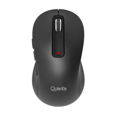 Mouse Inalámbrico Quanta CLICK&GO Negro QTMO140