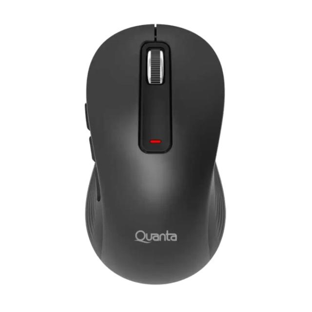 Mouse Inalámbrico Click&Go Quanta QTMO140 - Negro 