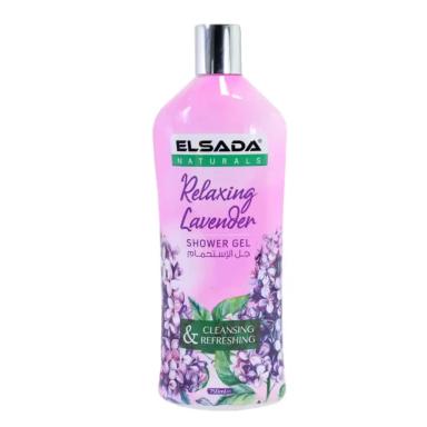 Gel de ducha Relaxing Lavender Elsada Naturals- 750ML