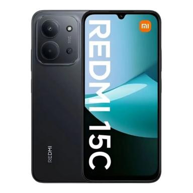 Celular Xiaomi Redmi 15C 4GB+256GB – Midnight Black