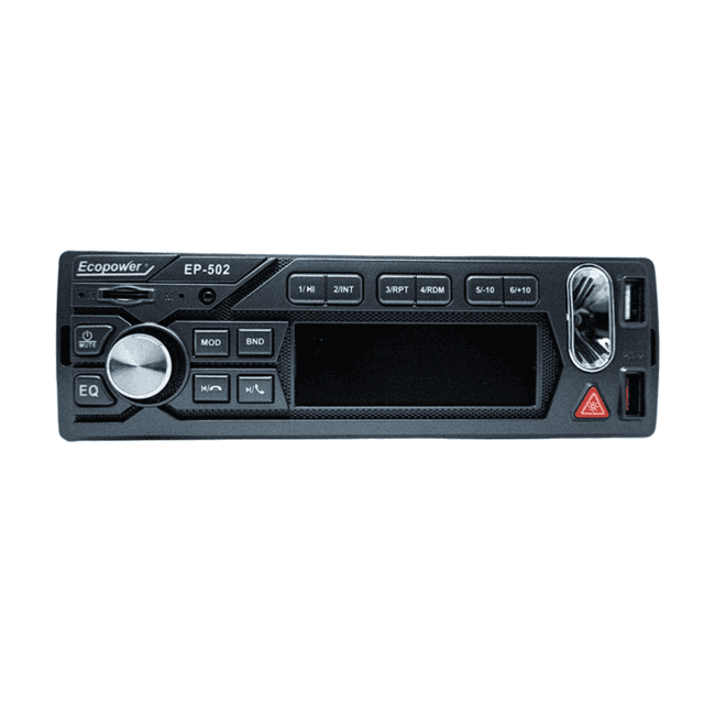 Radio AM/FM/BT/LED/USB/TF Card Ecopower EP-F502