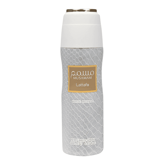 Lattafa Musamam White Intense Deo Corporal – 200ML