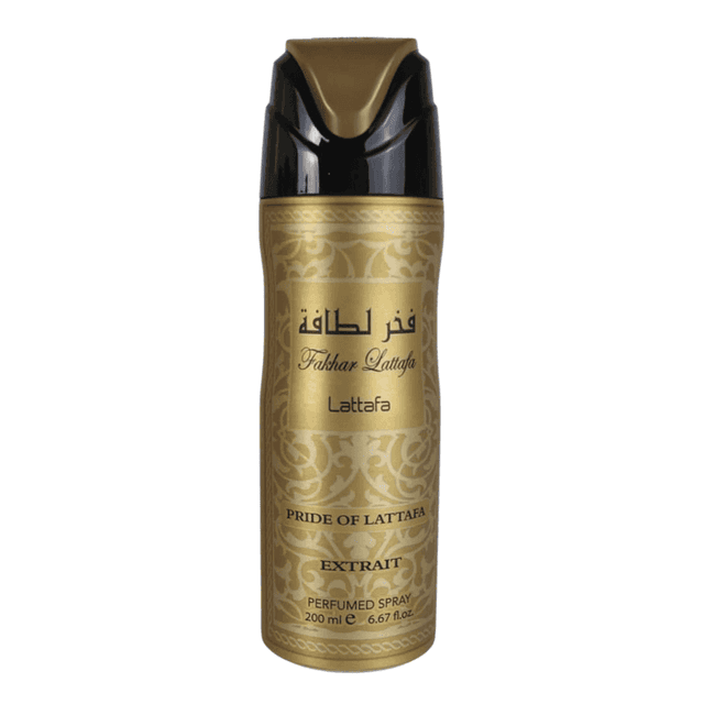 Lattafa Fakhar Gold Extrait Deo Corporal – 200ML