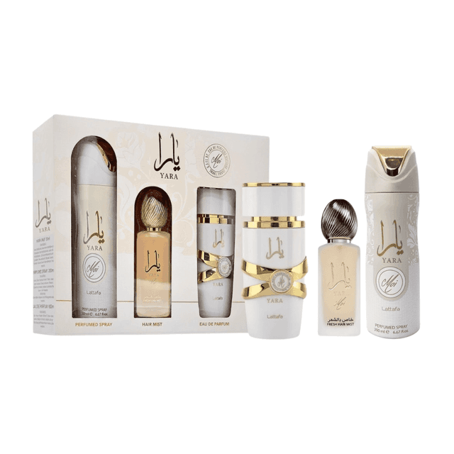 Set Lattafa Yara Moi Eau de Parfum 100ML + Mist 50ML +  Deo Corporal 200ML