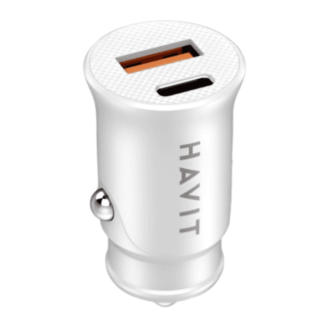 Cargador para Auto Havit CC2022 – Blanco