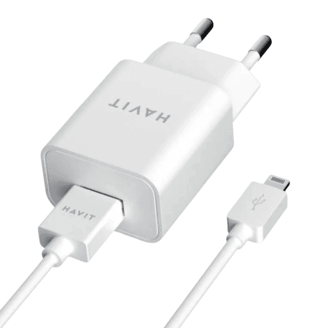  Cargador Lightning Havit ST112 – Blanco