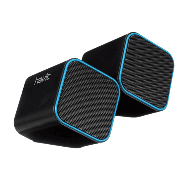Parlante Havit USB - Negro/Azul