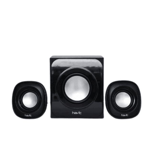 Parlante Havit USB con Woofer + Adaptador