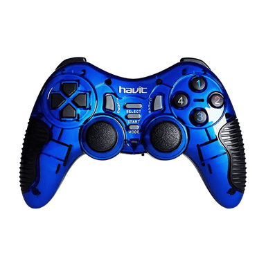 Control Play USB + PS2 y USB WIRE Havit – Azul