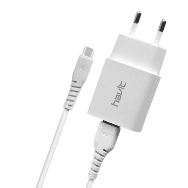Cargador Corriente Tipo C + USB Havit