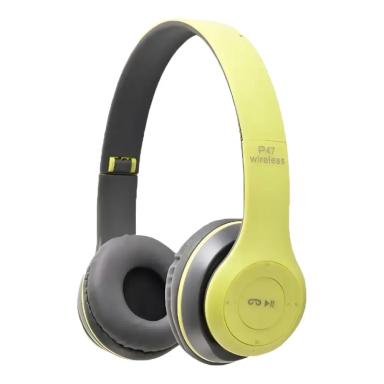 Auriculares inalámbricos Bluetooth P47- Verde
