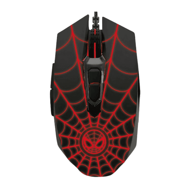 Mouse Xtech 3D Alámbrico Marvel Edición Spider Man XTM-M520SM