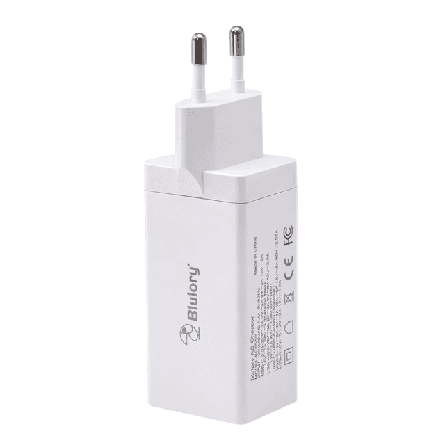Cargador  USB-A/USB-C 65W Blulory BC65AC