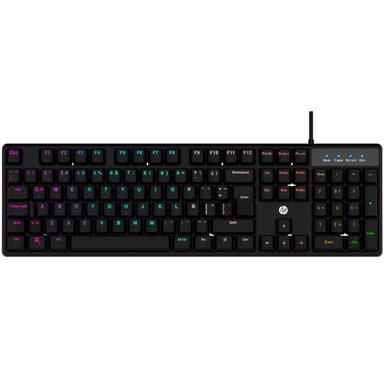 Teclado HP K300 Gaming - Negro 