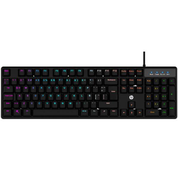 Teclado HP K300 Gaming - Negro 