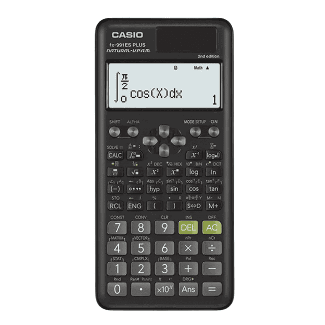 Calculadora Científica Casio FX-991ES Plus 2nd Edition - Negro