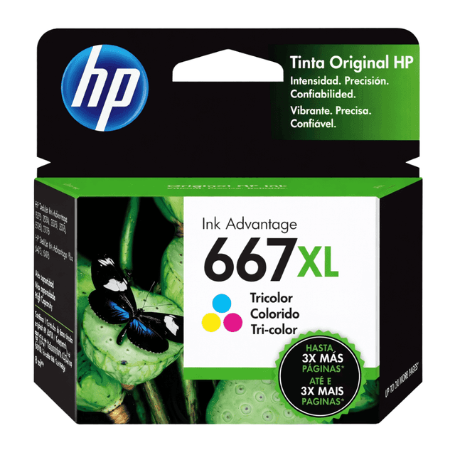 Cartucho HP 667 - Tricolor 8,5ML