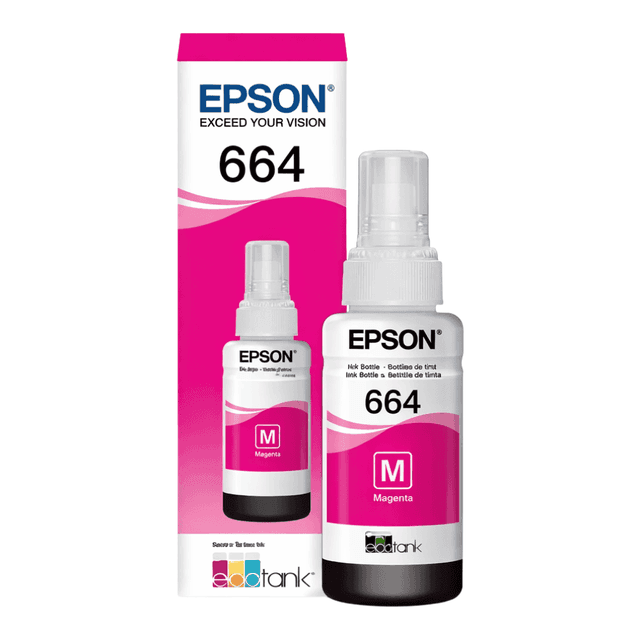 Tinta Epson T664 320 70mL - Magenta