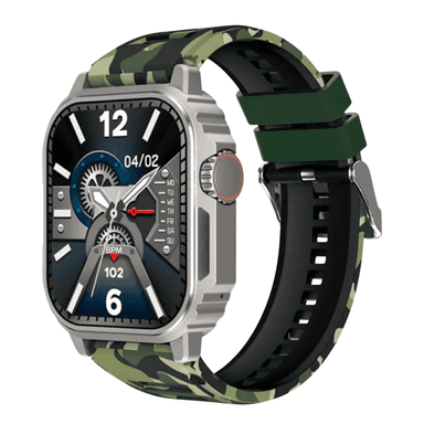 SMARTWATCH BLULORY SV WATCH CAMUFLADO PLATA