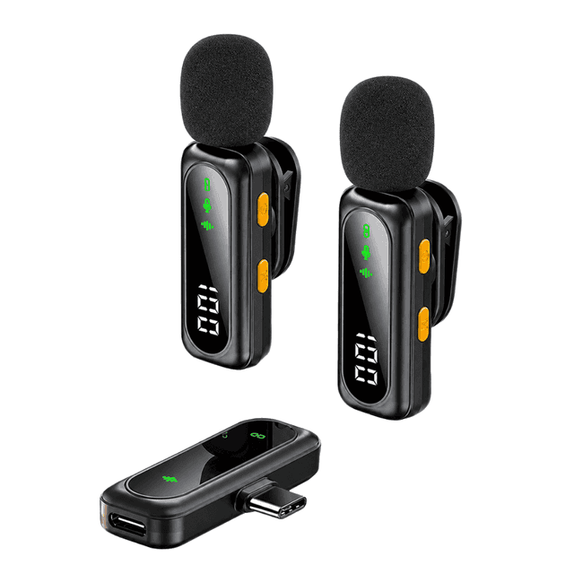 Microfono Inalambrico Dual Tipo-c Ecopower EP-M095