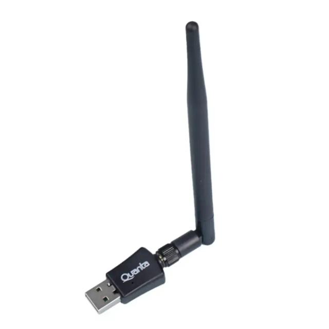 Adaptador USB Quanta Wi-Fi 300 Mbps 5DBI QTAA300