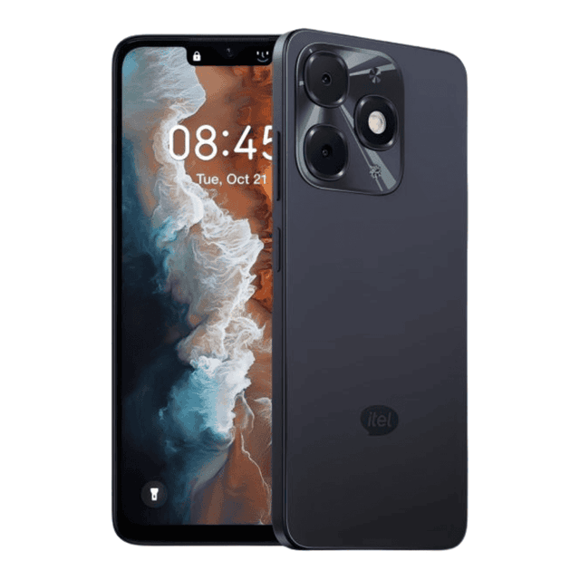 Itel A90 IP54 A6610L Dual 4/128 GB – Starlit Black