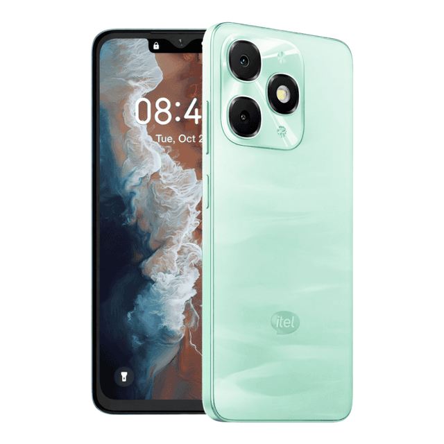Itel A90 IP54 A6610L Dual 4/128 GB – Cosmic Green
