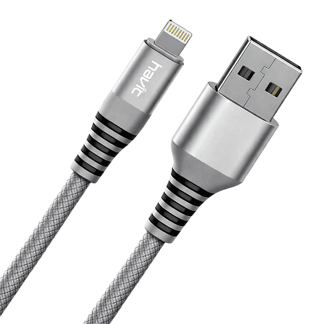 Cable USB a Lightning 1.2m – Plata